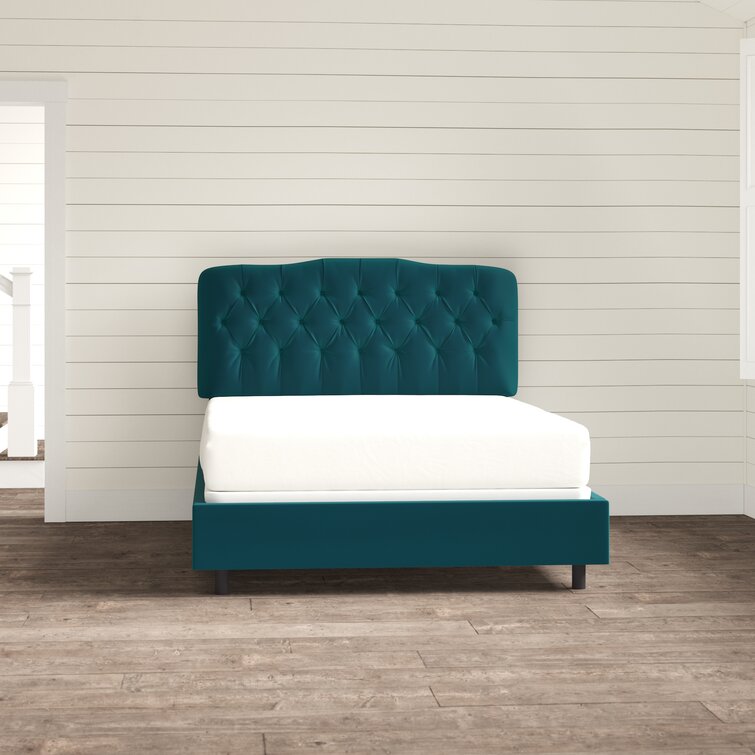 Stella upholstered outlet panel bed